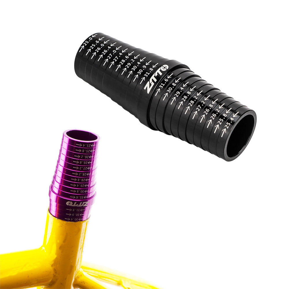 ZTTO ZGCL Metal Bike Seat Tube Seatpost Size Measurement Sizing Gauge for 25mm-31.8mm ZTTO ZGCL Metal Bike Seat Tube Seatpost Size Measurement Sizing Gauge for 25mm-31.8mm